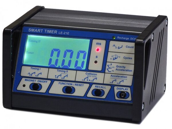 PIC Inteligentný časomerač s svetelnou bránou /2ks/elektromagnetickým súšťačom snímačmi