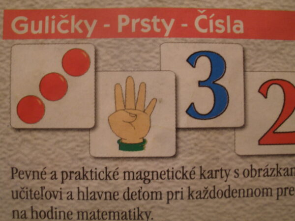 Čísla 0-10, modré