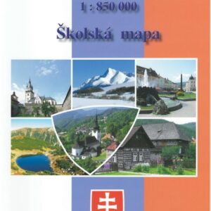 VGM SR 1:850 000 - školská mapa A4/A3