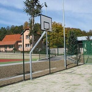 Basketbalová konštrukcia streetball - exteriér (ZN), vysadenie 1,2 m + puzdro, CERTIFIKÁT