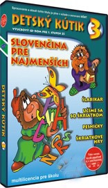 TS Detský kútik 3 - Slovenčina pre najmenších - Multi