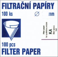 Filtračný papier výsekový KA1 , priemer 150mm/100ks