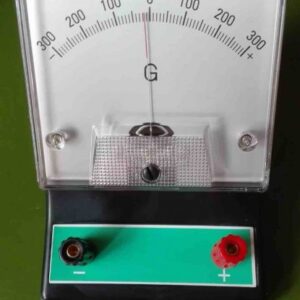 Galvanometer -300 - - +300 mV