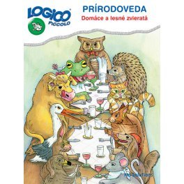 LOGICO Piccolo - Domáce a lesné zvieratá + rámik