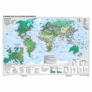 Svet - hospodárska mapa, priemysel